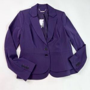 White House Black Market Deep Purple Blazer